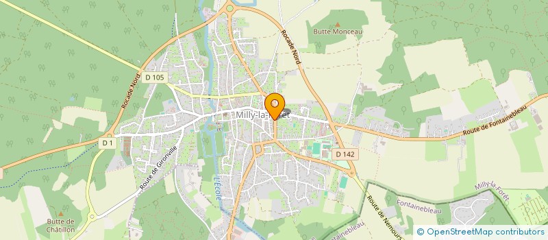 localisation de l'entreprise FA2R à MILLY-LA-FORET