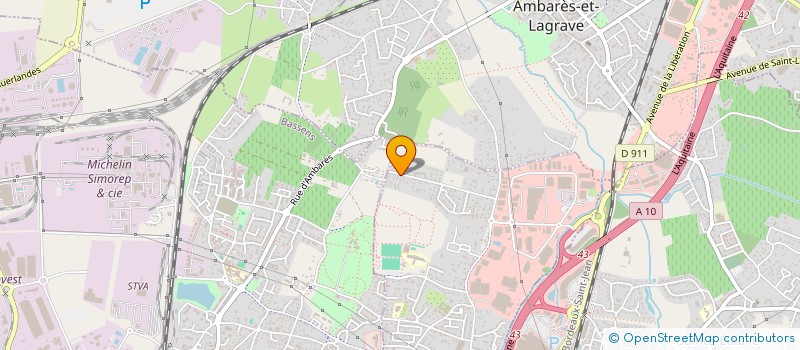 localisation de l'entreprise FA3I  CARBON-BLANC