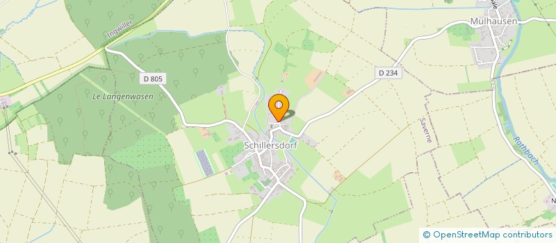 localisation de l'entreprise FA67  WEITERSWILLER