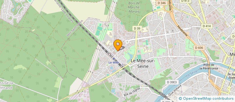 localisation de l'entreprise FA7  LE MEE-SUR-SEINE