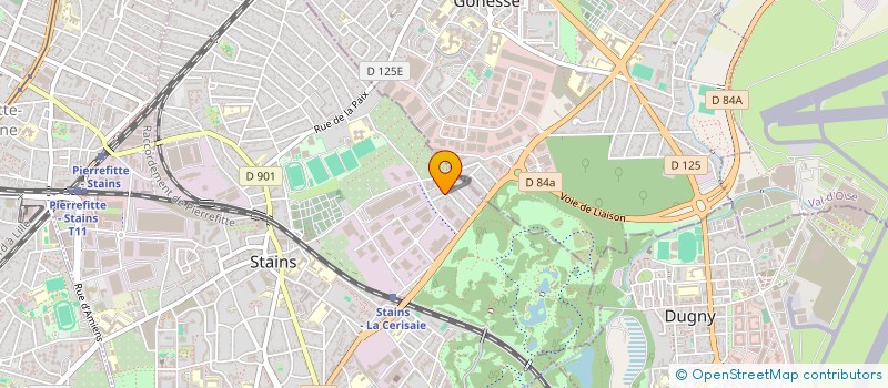 localisation de l'entreprise FAA à STAINS