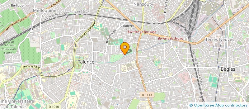 localisation de l'entreprise FAAA 9194  TALENCE