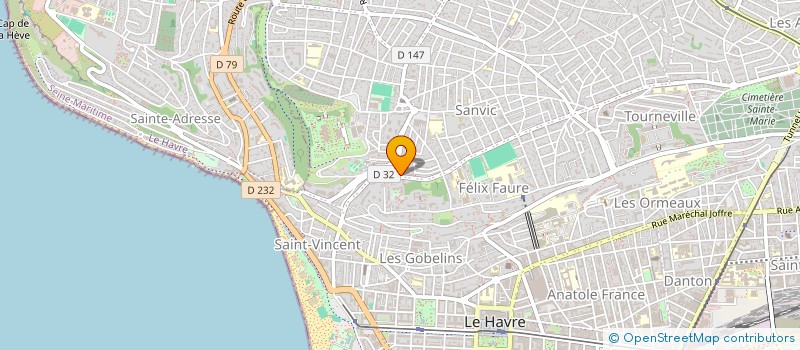 localisation de l'entreprise FAAAMG à LE HAVRE