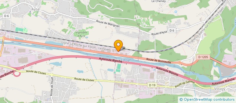 localisation de l'entreprise FAAB  AYSE