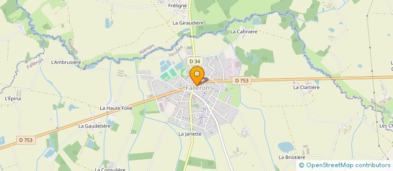 localisation de l'entreprise FAABA  FALLERON