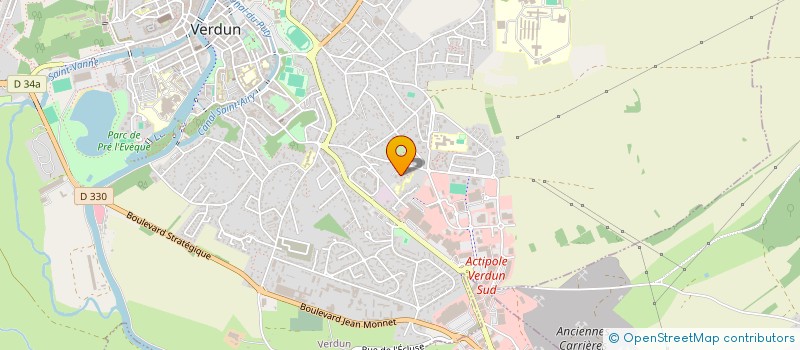 localisation de l'entreprise FAAC à VERDUN