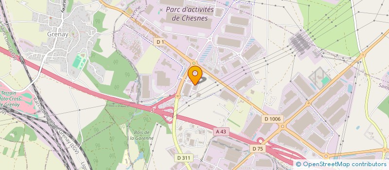 localisation de l'entreprise FAAK SERVICES à SAINT-QUENTIN-FALLAVIER