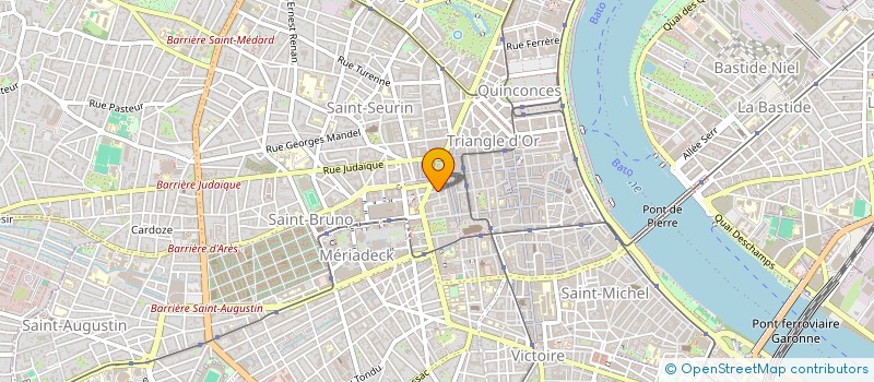 localisation de l'entreprise FAAL  BORDEAUX