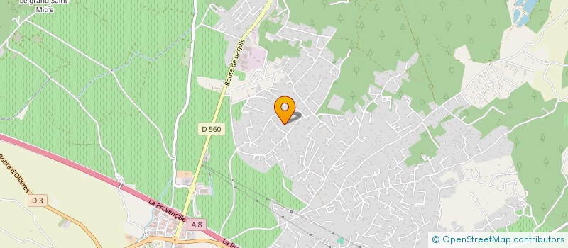localisation de l'entreprise FAALCON à SAINT-MAXIMIN-LA-SAINTE-BAUME