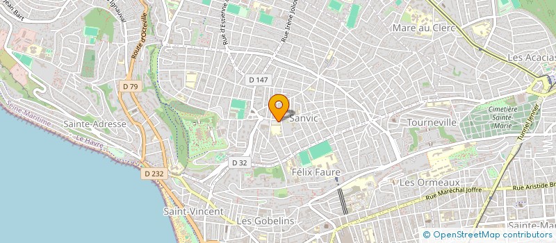 localisation de l'entreprise FAAP à LE HAVRE