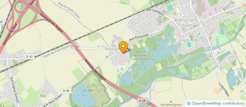 localisation de l'entreprise FAAR AGENCEMENT  PLOUVAIN