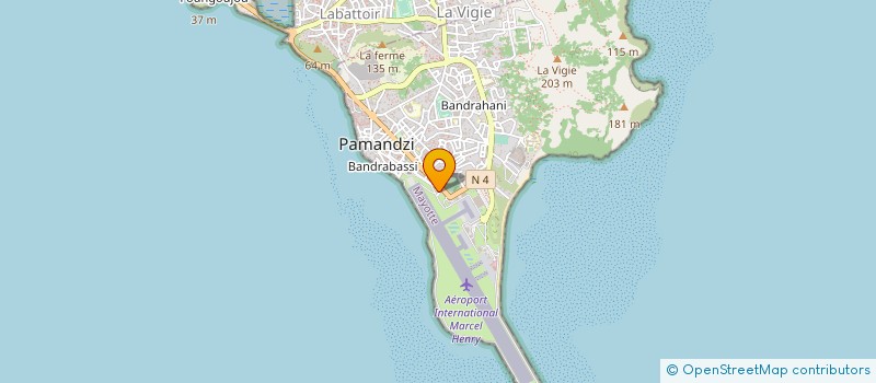 localisation de l'entreprise FAARAS à PAMANDZI
