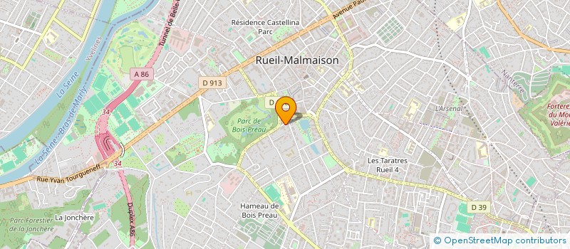 localisation de l'entreprise FAARCS à RUEIL-MALMAISON