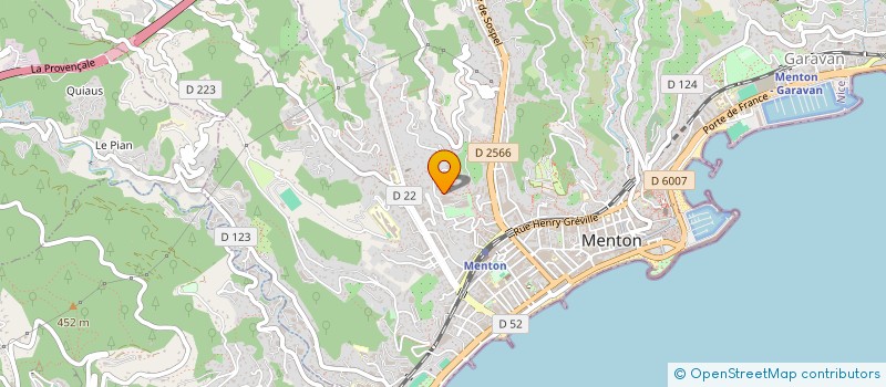 localisation de l'entreprise FAAS PERFORMANCE à MENTON