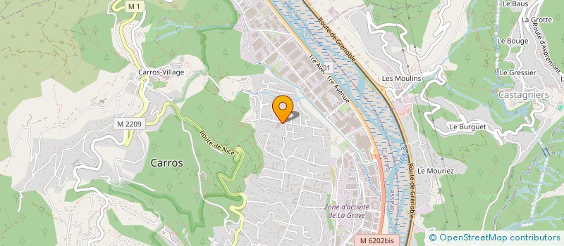 localisation de l'entreprise FAAT à CARROS