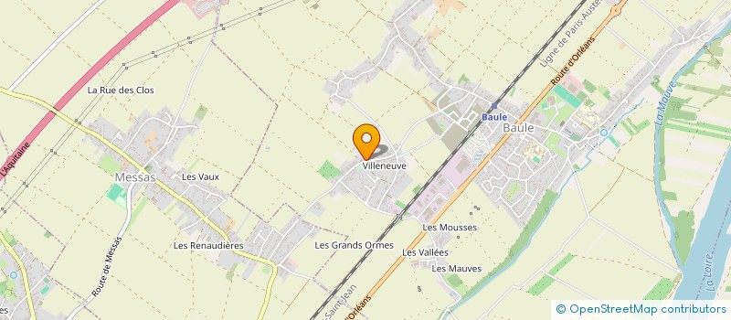 localisation de l'entreprise FAB à BAULE