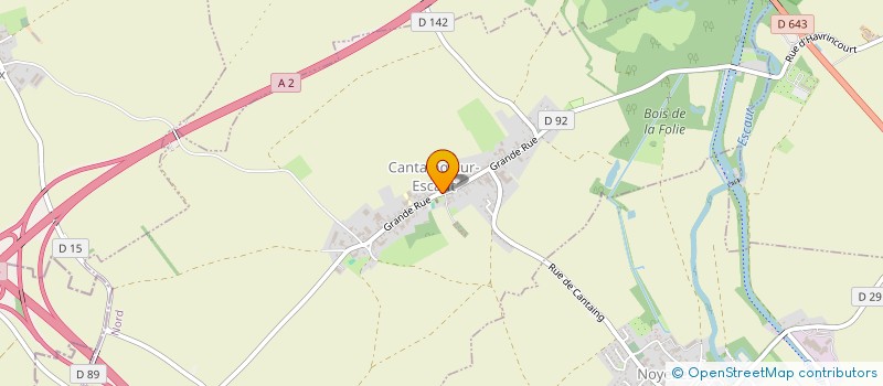 localisation de l'entreprise FAB  CANTAING-SUR-ESCAUT