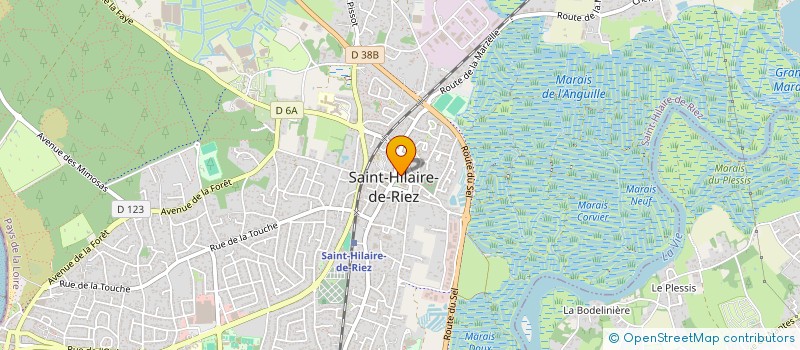localisation de l'entreprise FAB à SAINT-HILAIRE-DE-RIEZ