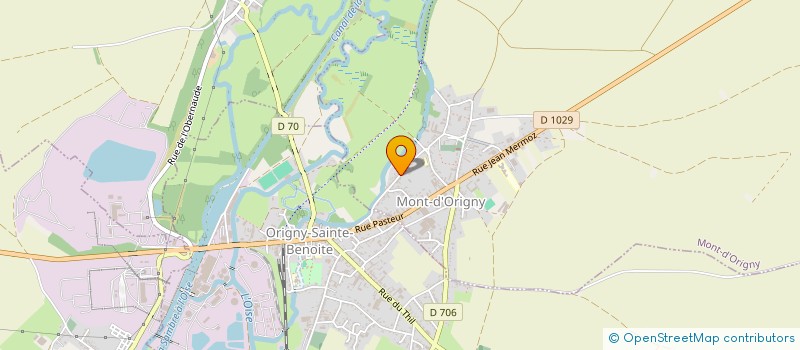 localisation de l'entreprise FAB  MONT-D'ORIGNY