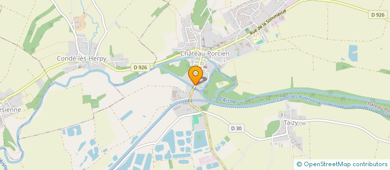 localisation de l'entreprise FAB  CHATEAU-PORCIEN