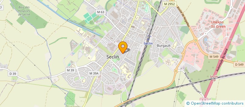 localisation de l'entreprise FAB  SECLIN