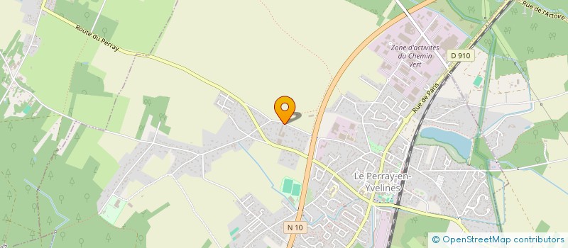 localisation de l'entreprise FAB  LE PERRAY-EN-YVELINES