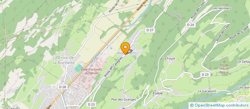 localisation de l'entreprise FAB CORNE  ROTHERENS