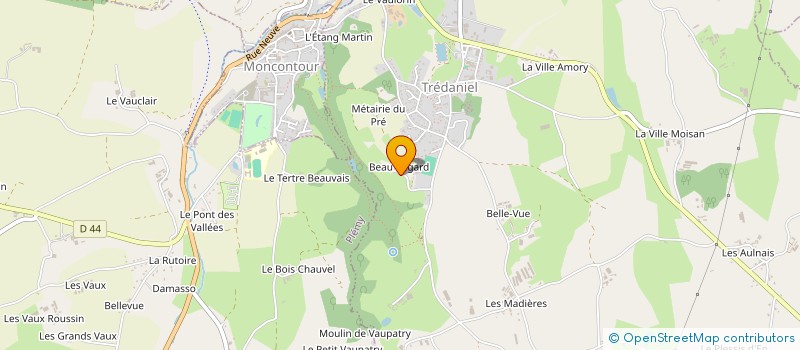 localisation de l'entreprise FAB'CREATION  PLAINTEL