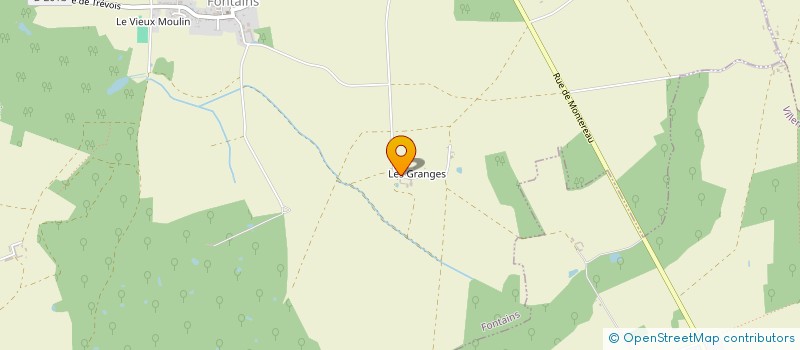 localisation de l'entreprise FAB-ELEC VRILLONNEAU FABIEN ELECTRICITE GENERALE  FONTAINS