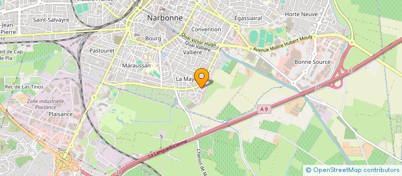 localisation de l'entreprise FAB-ENERGIE à NARBONNE