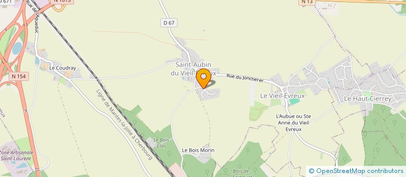 localisation de l'entreprise FAB FIVE CAMP  LE VIEIL-EVREUX