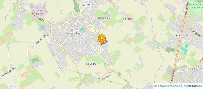 localisation de l'entreprise FAB FOR YOU à LINSELLES