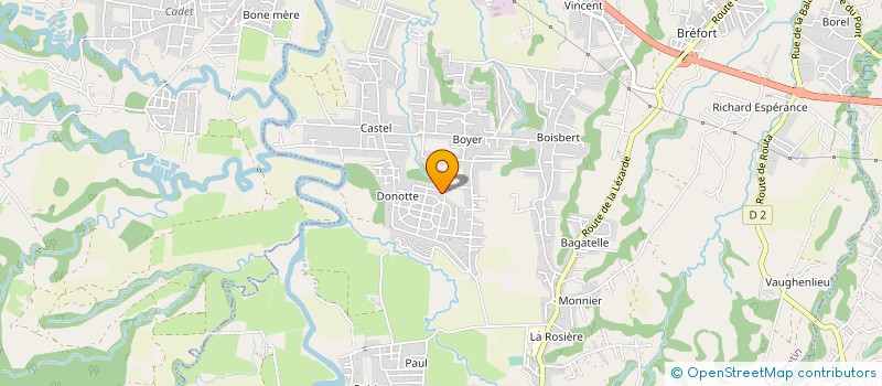 localisation de l'entreprise FAB-GRILL  LAMENTIN