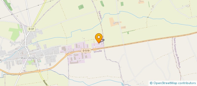 localisation de l'entreprise FAB HOME  MARCILLOLES