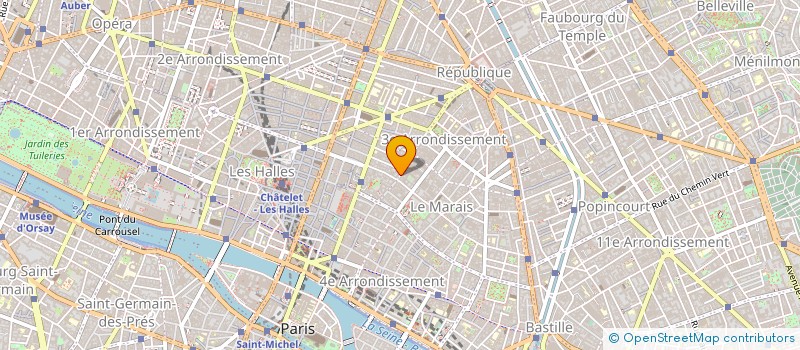 localisation de l'entreprise FAB INTERNATIONAL à PARIS