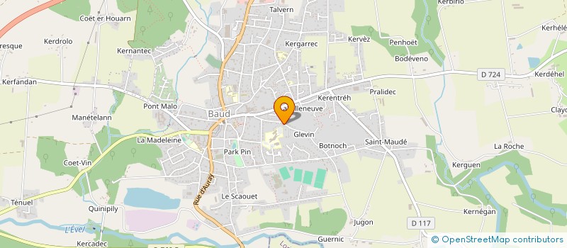 localisation de l'entreprise FAB-LABAUD à BAUD
