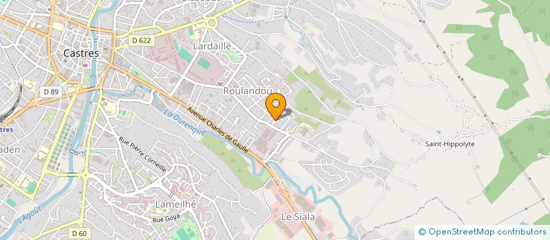 localisation de l'entreprise FAB PAYSAGISTE BARTHES FABRICE  CASTRES