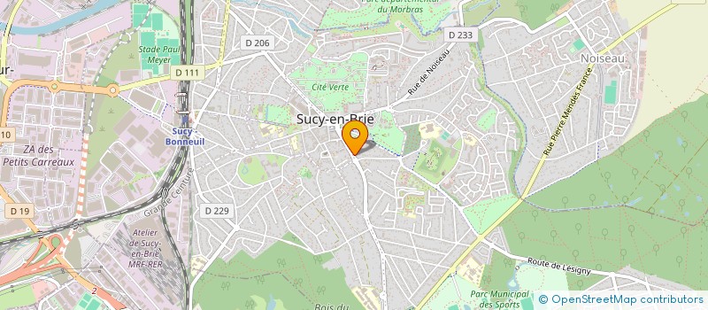 localisation de l'entreprise FAB PRO à ROSNY-SOUS-BOIS