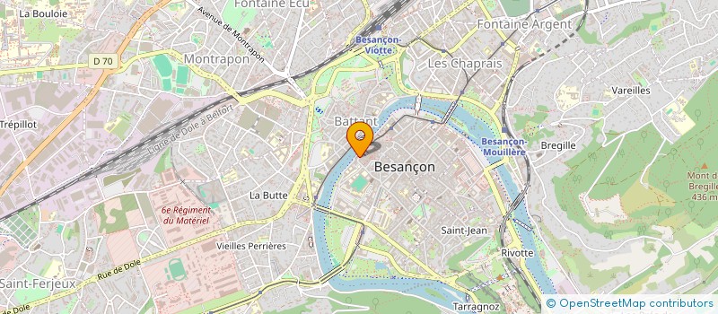 localisation de l'entreprise FAB & RICK  BESANCON