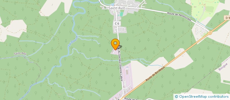 localisation de l'entreprise FAB'S DEMENAGEMENTS  SAINT-AVIT