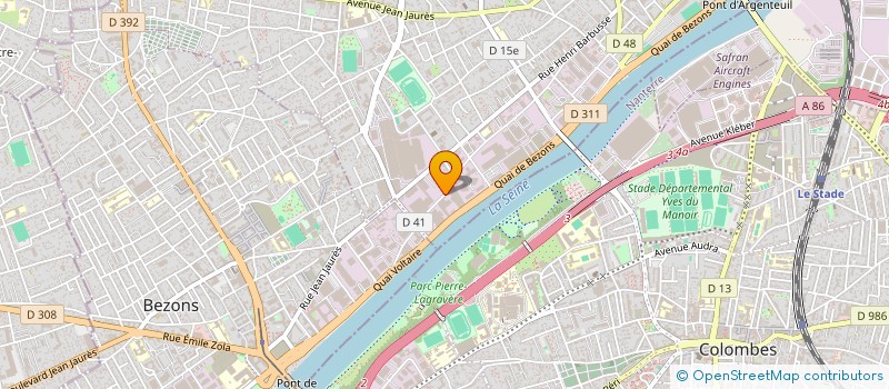 localisation de l'entreprise FAB SERVICES S.A.R.L.  ARGENTEUIL