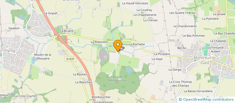 localisation de l'entreprise FAB6 INVEST  VIGNOC