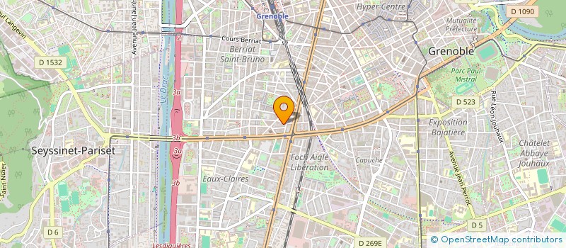 localisation de l'entreprise FABA  SAINT-MARTIN-LE-VINOUX