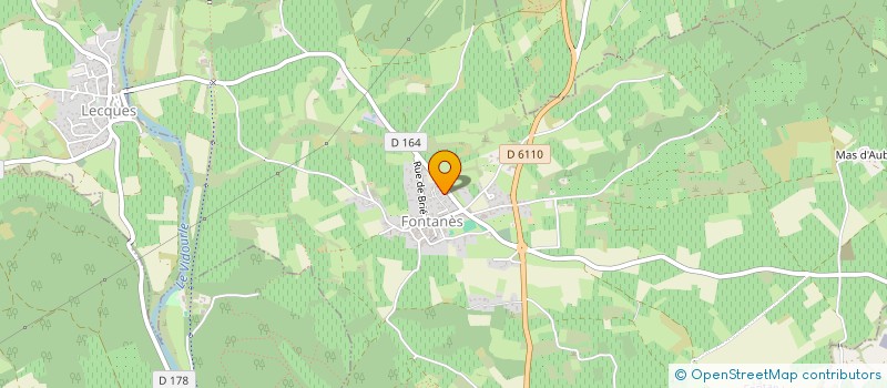 localisation de l'entreprise FABAB  FONTANES