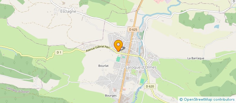 localisation de l'entreprise FABAB à LAROQUE-D'OLMES
