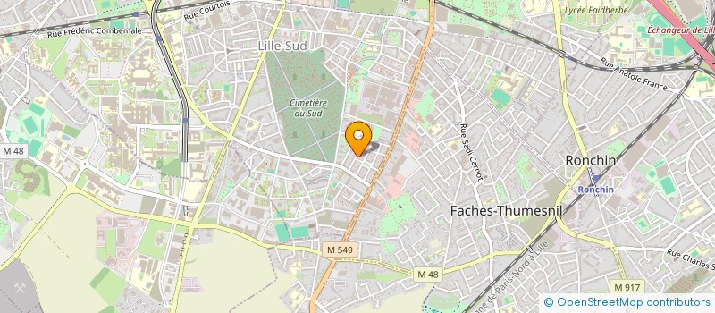 localisation de l'entreprise FABACCESS à LILLE