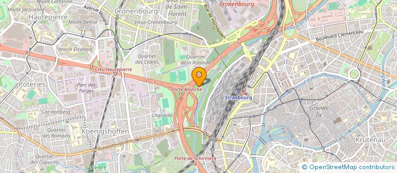 localisation de l'entreprise FABACHER-HABSIGER  STRASBOURG