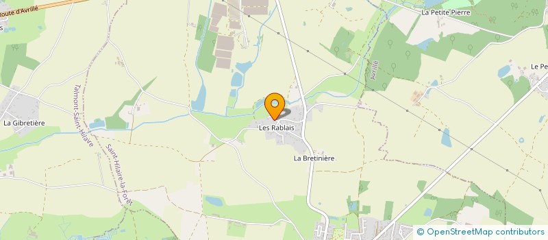 localisation de l'entreprise FABALOU  SAINT-HILAIRE-LA-FORET