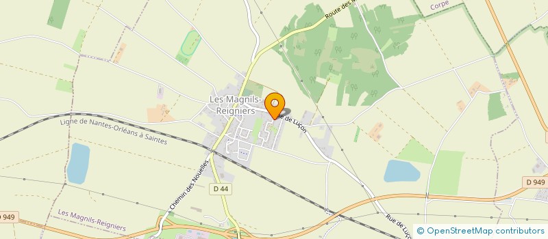 localisation de l'entreprise FABANAH  LES MAGNILS-REIGNIERS