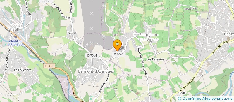 localisation de l'entreprise FABANGE  SAINT-JEAN-DES-VIGNES